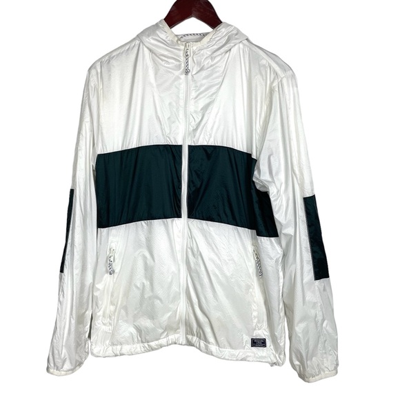 Abercrombie & Fitch Full Zip Windbreaker Jacket Size M - Picture 1 of 13
